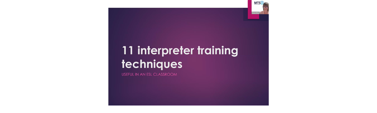 From interpreter insights to ESL impact: how interpreting skills can transform language teaching